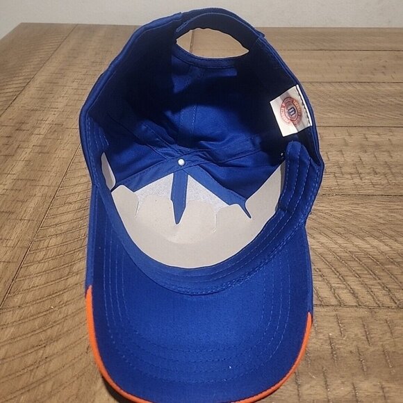 University Of FLORIDA GATORS EMBROIDERED LOGO StrapBACK CAP HAT Blue Orange - Picture 5 of 5